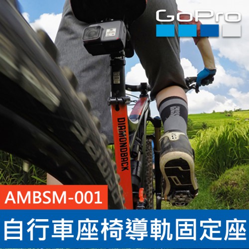 【完整盒裝】台閔公司貨 GoPro 原廠 專業座椅導軌 AMBSM-001 固定座 單車 自行車 Hero 8 MAX